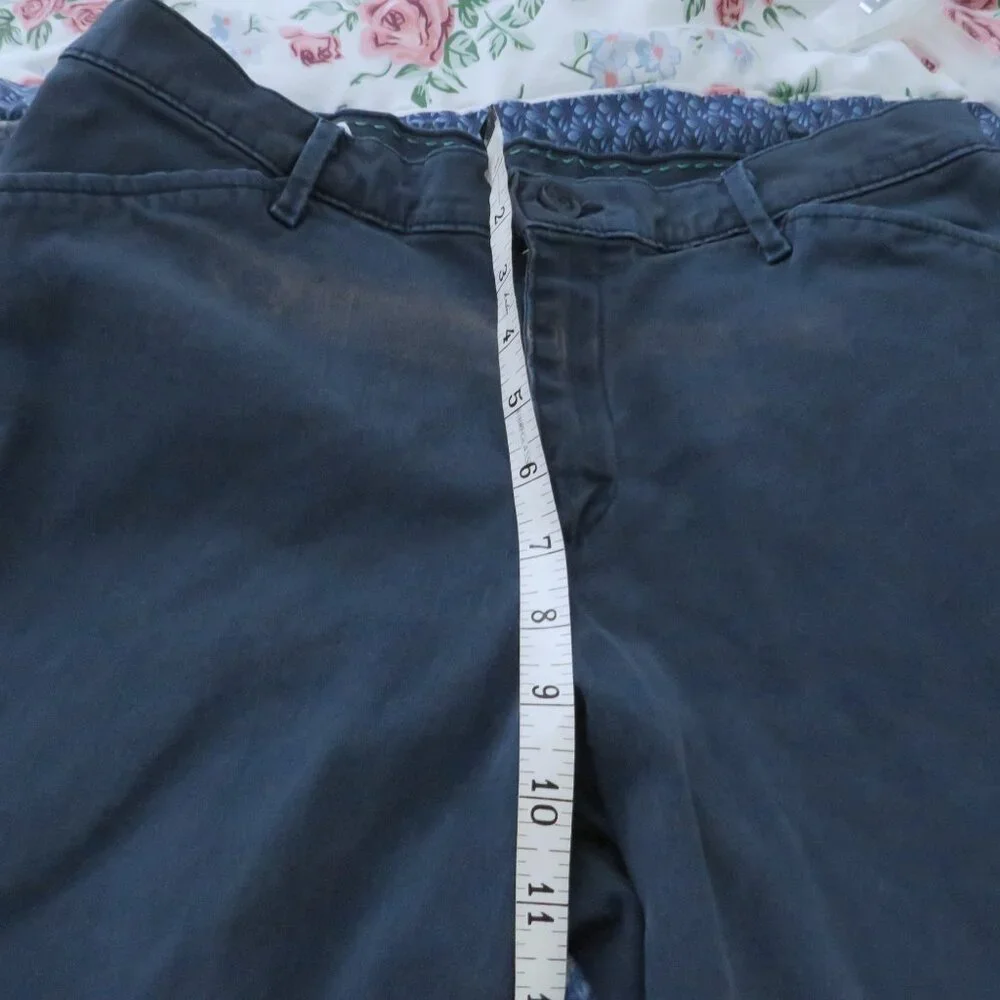Lee All Day Pant Women's Sz 8 Med Dark Blue Brushed Denim - Picture 8 of 11